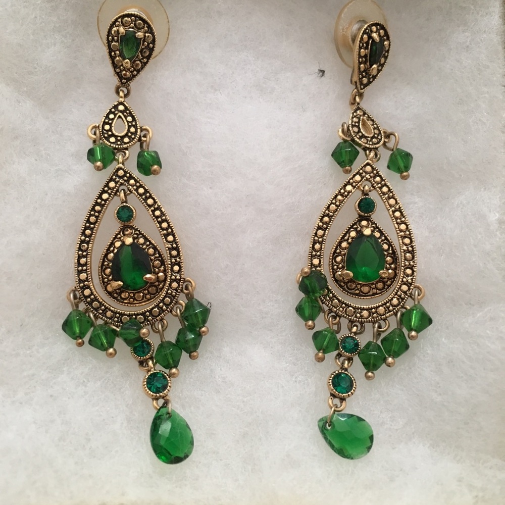 Monet 1920’s chandelier earrings